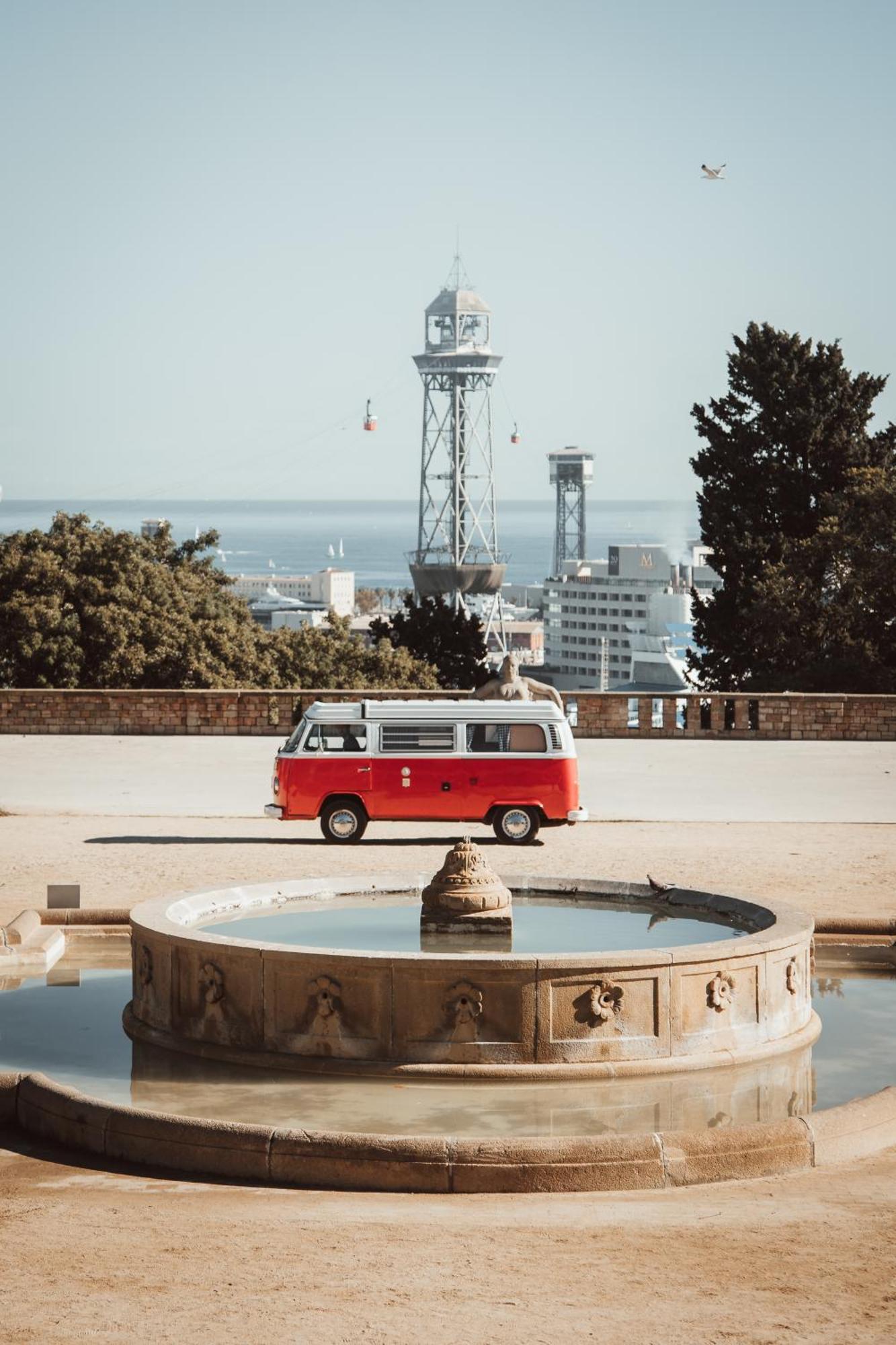 Retro Vw Kombi T2 Campervan L'Hospitalet de Llobregat Eksteriør bilde